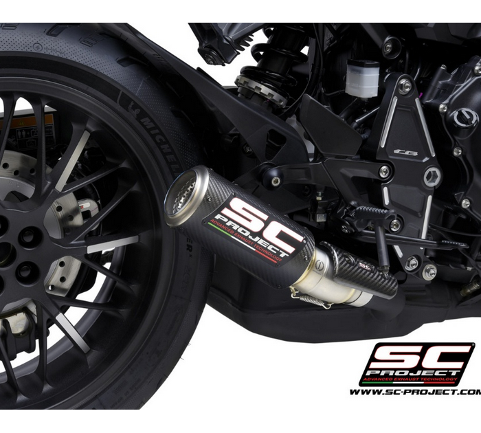SC-Project Εξάτμιση Honda CB1000R 2021-2025 CR-T Carbon Slip-On