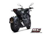 SC-Project Εξάτμιση Honda CB1000R 2021-2025 S1 Titanium Matt Black Slip-On