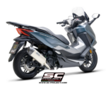 SC-Project Εξάτμιση S2 Titanium Slip-On για Honda Forza 350 (2021-2024)