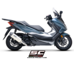 SC-Project Εξάτμιση S2 Titanium Slip-On για Honda Forza 350 (2021-2024)