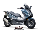 SC-Project Εξάτμιση S2 Titanium Slip-On για Honda Forza 350 (2021-2024)