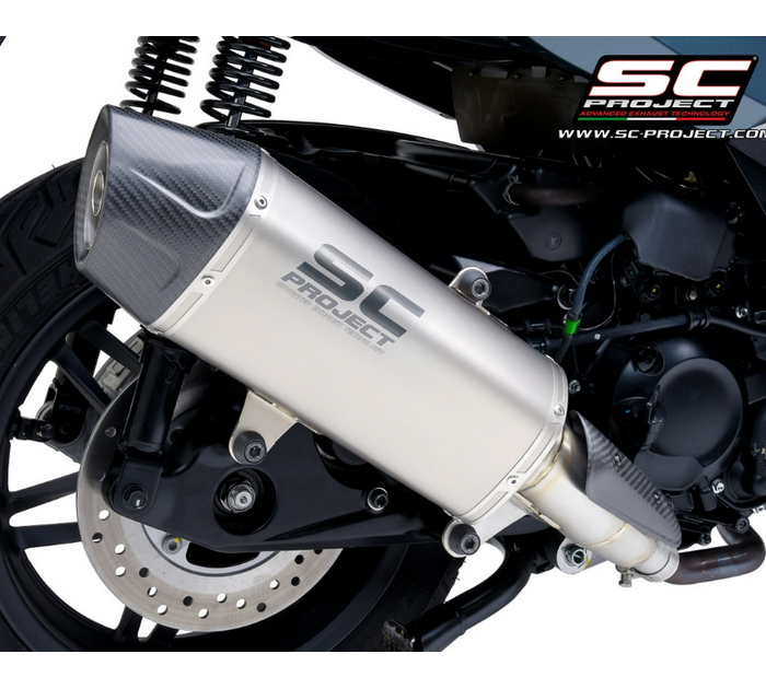 SC-Project Εξάτμιση X-Plorer II GT Titanium Slip-On για Honda Forza 350 (2021-2024)