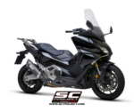 SC-Project Εξάτμιση SC1-R Titanium Slip-On για Honda Forza 750 (2021-2024)