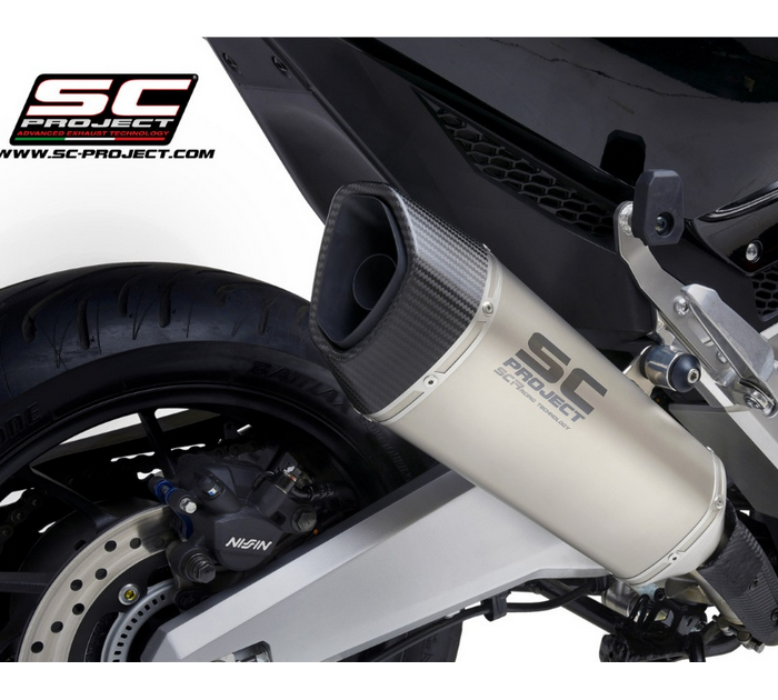 SC-Project Εξάτμιση SC1-R Titanium Slip-On για Honda Forza 750 (2021-2024)