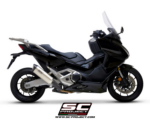 SC-Project Εξάτμιση SC1-R Carbon Slip-On για Honda Forza 750 (2025-2026)