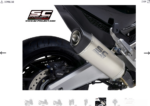 SC-Project Εξάτμιση SC1-S Titanium Slip-On για Honda Forza 750 (2021-2024)