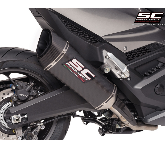 SC-Project Εξάτμιση SC1-R Carbon Slip-On για Honda Forza 750 (2025-2026)