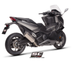 SC-Project Εξάτμιση SC1-X Carbon Slip-On για Honda Forza 750 (2025-2026)
