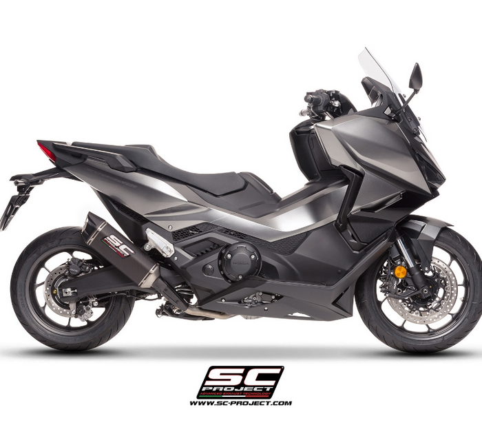 SC-Project Εξάτμιση SC1-X Carbon Slip-On για Honda Forza 750 (2025-2026)