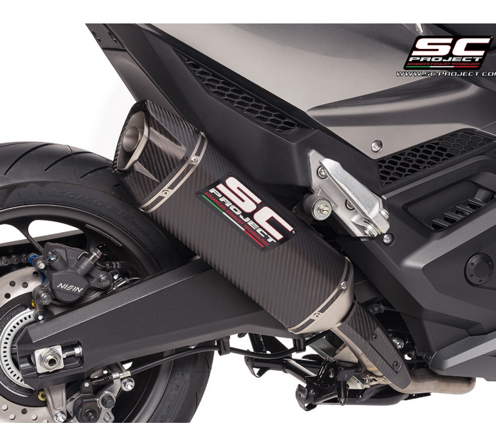 SC-Project Εξάτμιση SC1-X Carbon Slip-On για Honda Forza 750 (2025-2026)