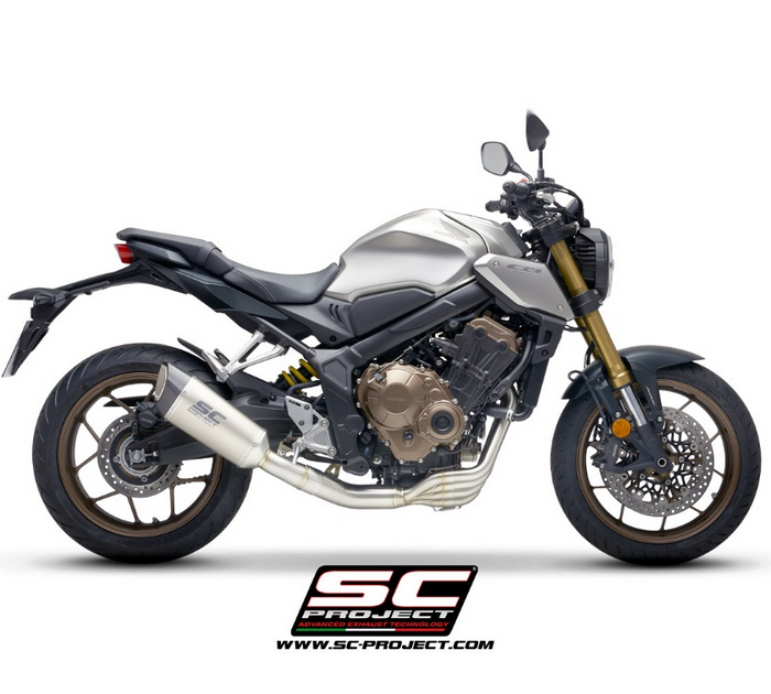 SC-Project Ολόσωμη εξάτμιση (Full System) SC1-R Titanium Honda CB650R 2019-2020