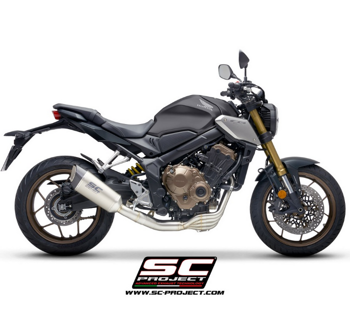 SC-Project Ολόσωμη εξάτμιση (Full System) SC1-R Titanium Honda CB650R 2021-2023