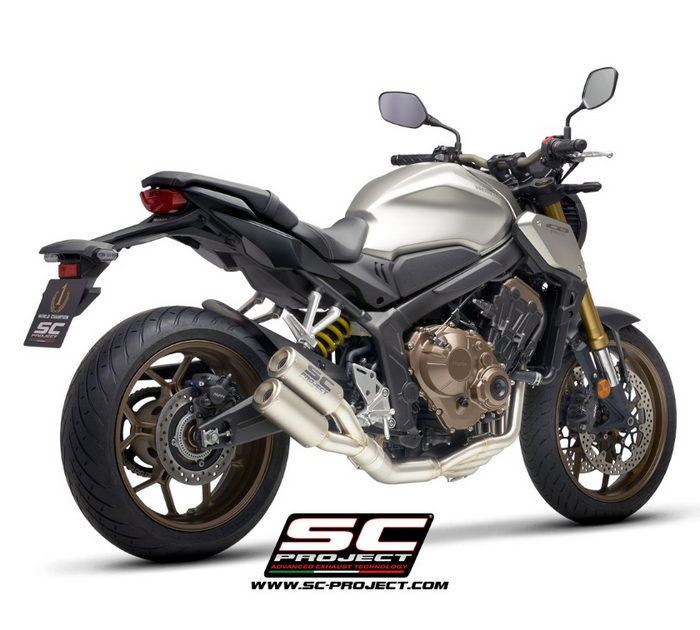 SC-Project Ολόσωμη εξάτμιση (Full System) SC1-R Titanium Honda CB650R 2019-2020