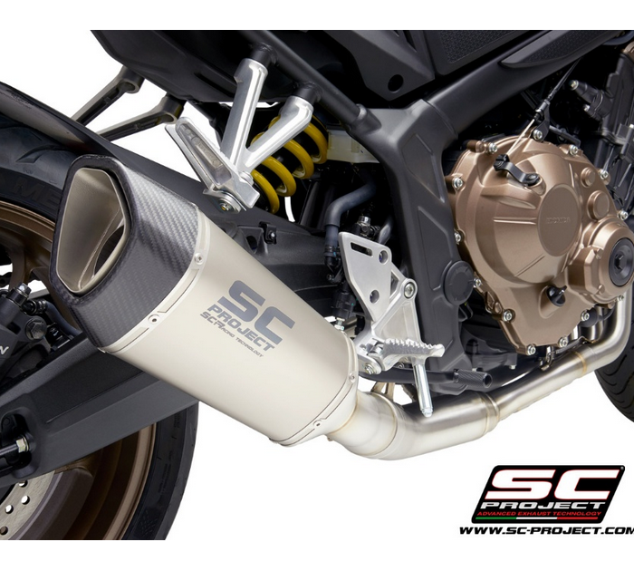 SC-Project Ολόσωμη εξάτμιση (Full System) SC1-R Titanium Honda CB650R 2021-2023