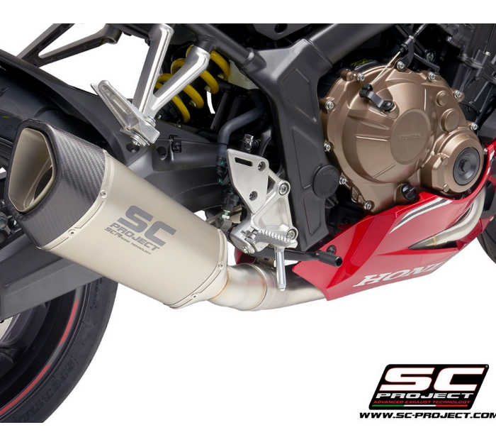 SC-Project Ολόσωμη εξάτμιση (Full System) SC1-R Titanium Honda CBR650R 2019-2020