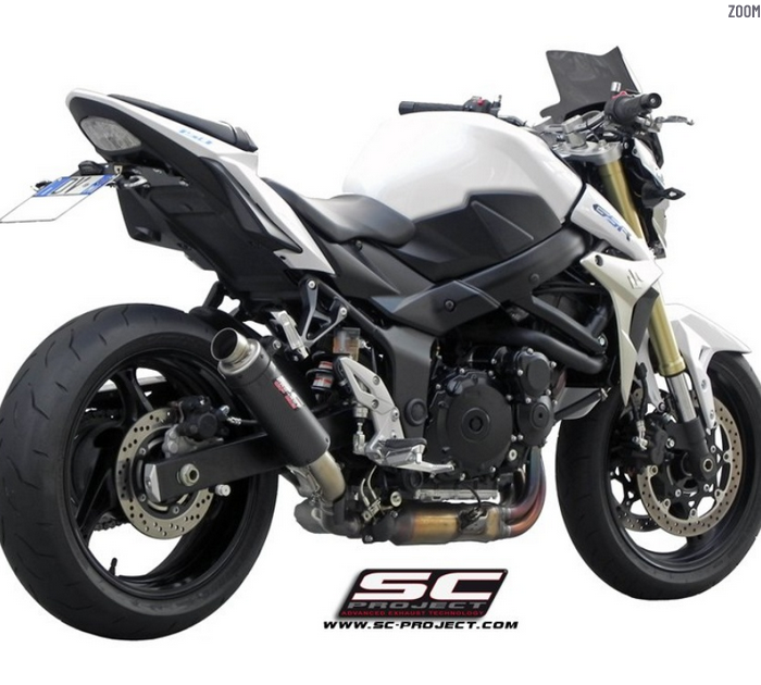 SC-Project Εξάτμιση GP-M2 Carbon Suzuki GSR750 2010-2017 (Slip-On) S07A-18C