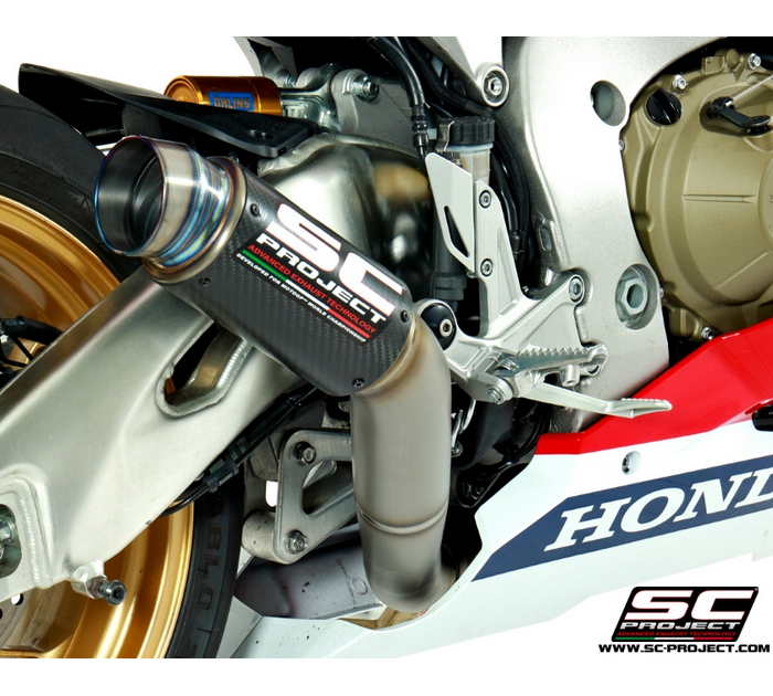 SC-Project Εξάτμιση GP70-R Carbon High Mount Honda CBR1000RR 2017-2019 SP SP2 (H15A-HT70C)