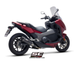 SC-Project Εξάτμιση Oval Titanium Slip-On για Honda Integra 750 (2014-2015)