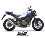 SC-Project Εξάτμιση SC1-S Carbon για Honda CB500 Hornet 2024–2026