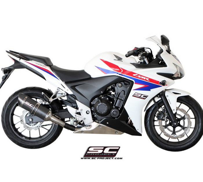 SC-Project Εξάτμιση Oval Titanium για Honda CBR500R 2012–2016