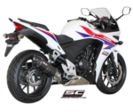 SC-Project Εξάτμιση Oval Carbon για Honda CBR500R 2012–2016