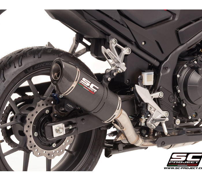 SC-Project Εξάτμιση Oval Carbon για Honda CBR500R 2024–2026