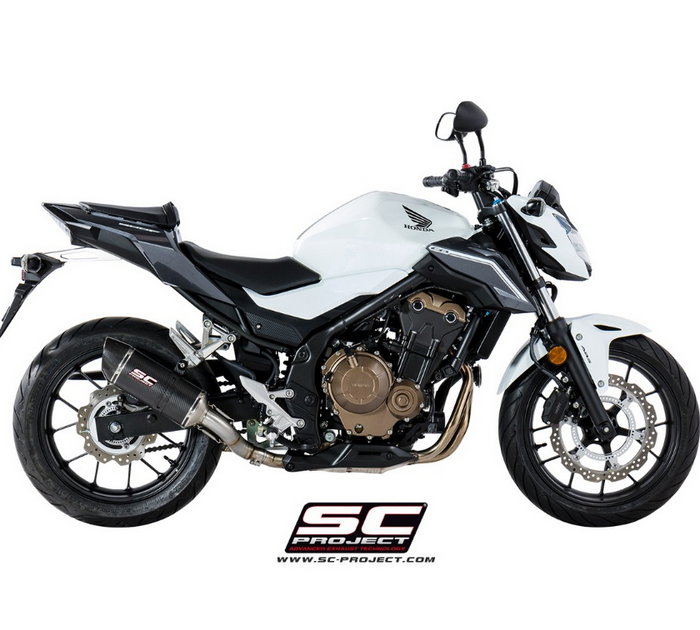 SC-Project Εξάτμιση Oval Titanium Honda CB500 X / F 2017-2018