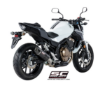 SC-Project Εξάτμιση Oval Carbon Honda CB500 X / F 2017-2018
