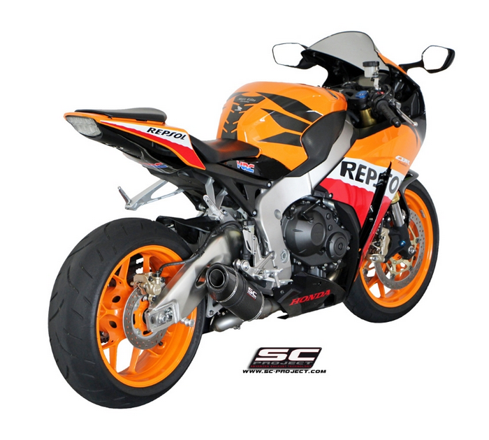 SC-Project Εξάτμιση CR-T Carbon Honda CBR1000RR 2008-2013 (H04A-T38C)