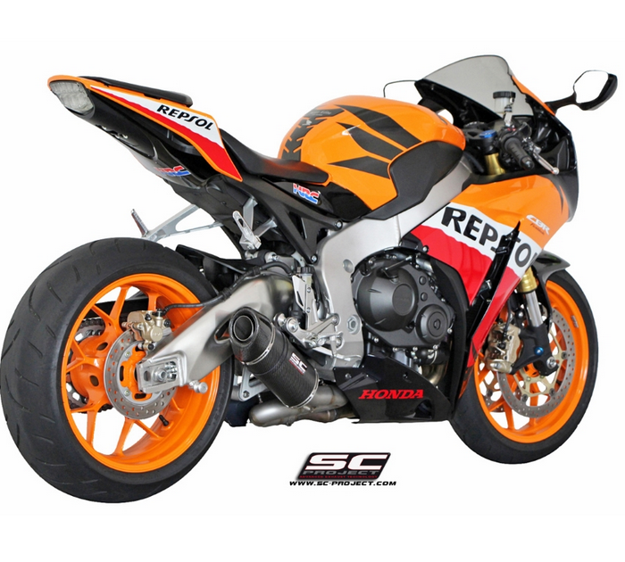 SC-Project Εξάτμιση Oval Carbon Honda CBR1000RR 2008-2013 (H04A-12C)