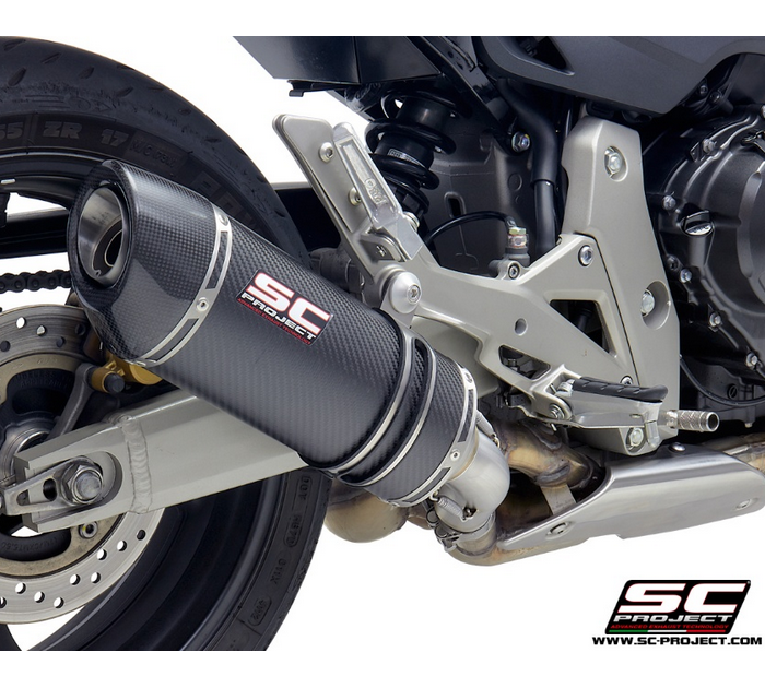 SC-Project Εξάτμιση Oval Carbon για Honda CB600F Hornet 2007–2016