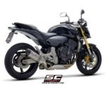 SC-Project Εξάτμιση Oval Titanium για Honda CB600F Hornet 2007–2016