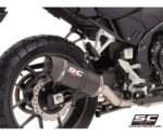 SC-Project Εξάτμιση Oval Carbon Honda NX500 2024-2026 Euro 5+