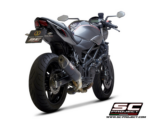 SC-Project Εξάτμιση Oval Titanium S14A-01T για Suzuki SV650 (2016-2020)