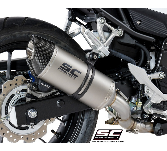 SC-Project Εξάτμιση Oval Titanium για Honda CBR500R 2017–2018