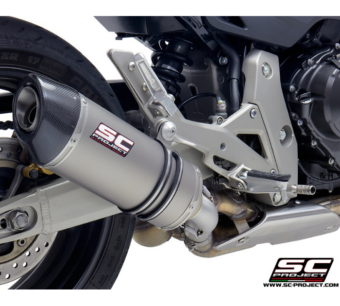 SC-Project Εξάτμιση Oval Titanium για Honda CB600F Hornet 2007–2016