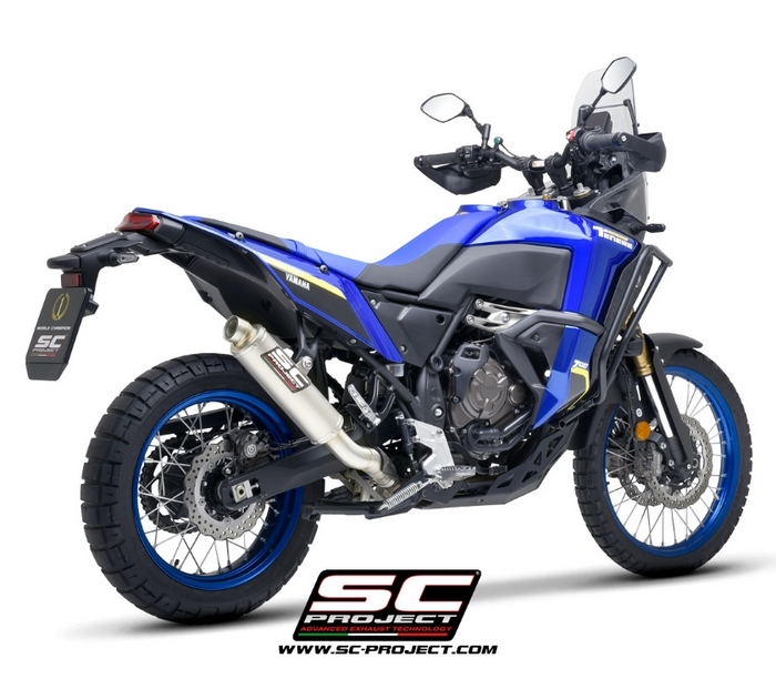 SC-Project Εξάτμιση Rally Raid Titanium High Mount Yamaha Tenere 700 World Raid 2022-2025 Euro 5