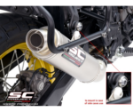 SC-Project Εξάτμιση Rally Raid Titanium High Mount Yamaha Tenere 700 World Raid 2022-2025 Euro 5