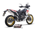 SC-Project Εξάτμιση Rally Raid Titanium High Mount Yamaha Tenere 700 2021-2024