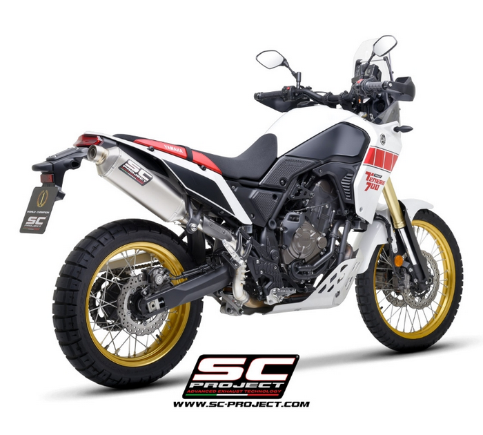 SC-Project Εξάτμιση Rally Raid Titanium High Mount Yamaha Tenere 700 2021-2024