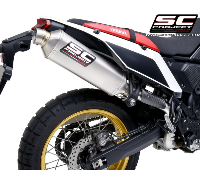 SC-Project Εξάτμιση Rally Raid Titanium High Mount Yamaha Tenere 700 2021-2024 Euro 5