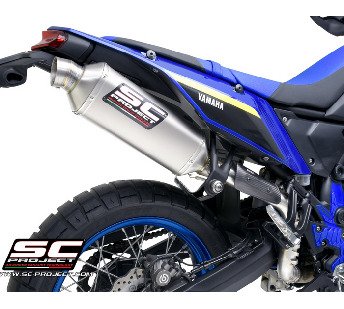 SC-Project Εξάτμιση Rally Raid Titanium High Mount Yamaha Tenere 700 World Raid 2022-2025 Euro 5