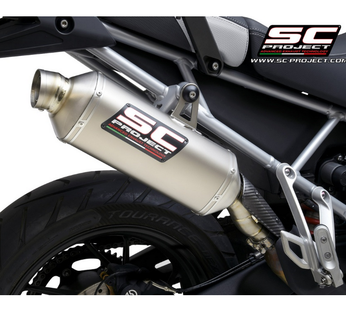 SC-Project Εξάτμιση Triumph Tiger 900 2020-2023 Rally Raid Titanium (T27A-100T)