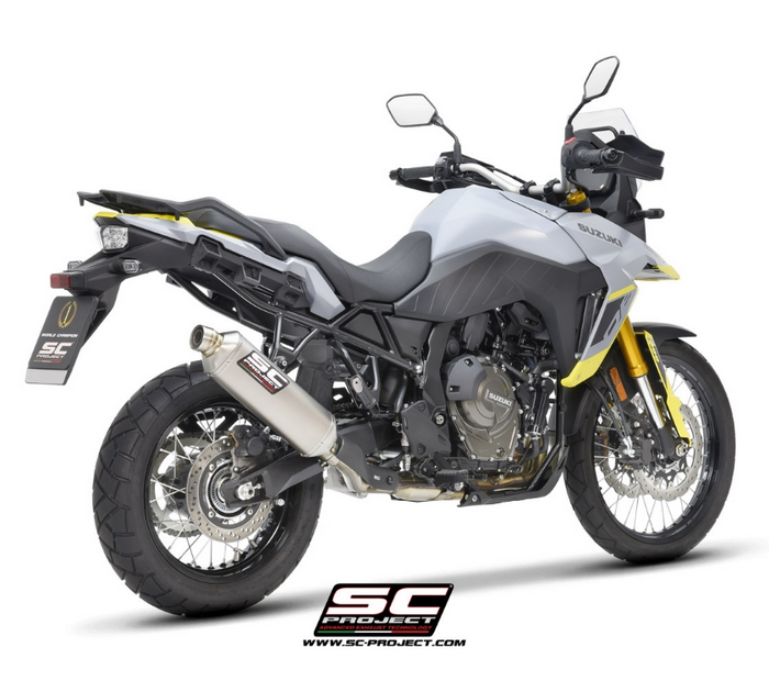 SC-Project Εξάτμιση Adventure Titanium Suzuki V-Strom 1050 XT 2020-2025 Slip-On S21A-86T