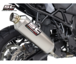 SC-Project Εξάτμιση Rally Raid Titanium Suzuki V-Strom 800DE / 800SE 2023-2025 Slip-On S22A-101T