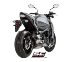 SC-Project Εξάτμιση S1 Stainless Steel Matt Black S11A-41MB για Suzuki GSX-S1000 / GSX-S1000F (2017-2020)