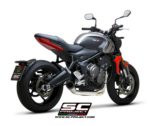 SC-Project Ολόσωμη εξάτμιση (Full System) S1 Titanium Triumph Trident 660 2021-2024 (T26A-CDE41T)