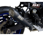 SC-Project Εξάτμιση S1 Titanium Matt Black S15A-T41MB για Suzuki GSX-S750 (2017-2020)