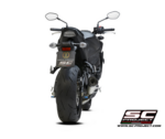 SC-Project Εξάτμιση Oval Carbon S14A-01C για Suzuki SV650 (2016-2020)