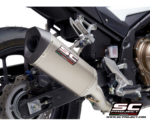 SC-Project Εξάτμιση SC1-M Titanium για Honda CBR500R 2019–2020